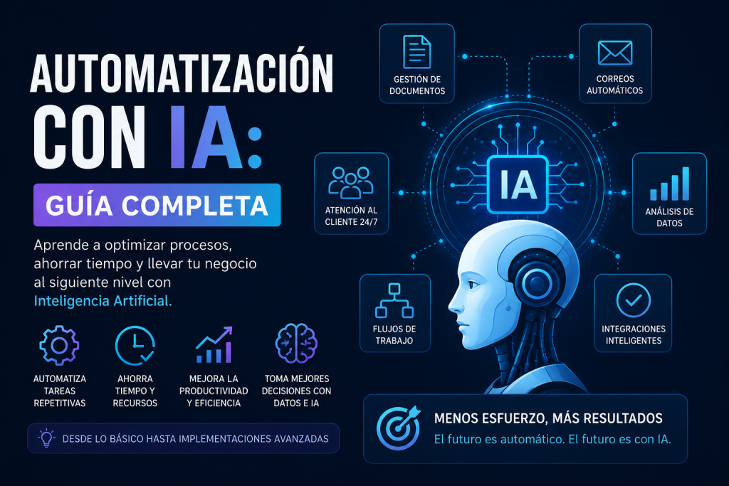Automatización con IA: guía completa